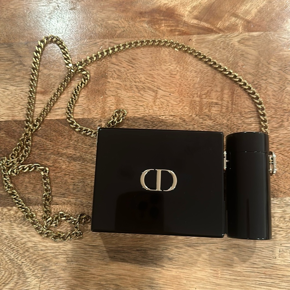 Dior lipstick purse